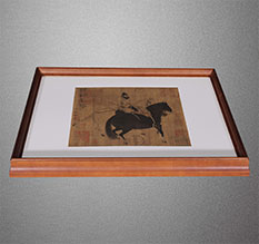 莱芜市书画装裱配框服务案例